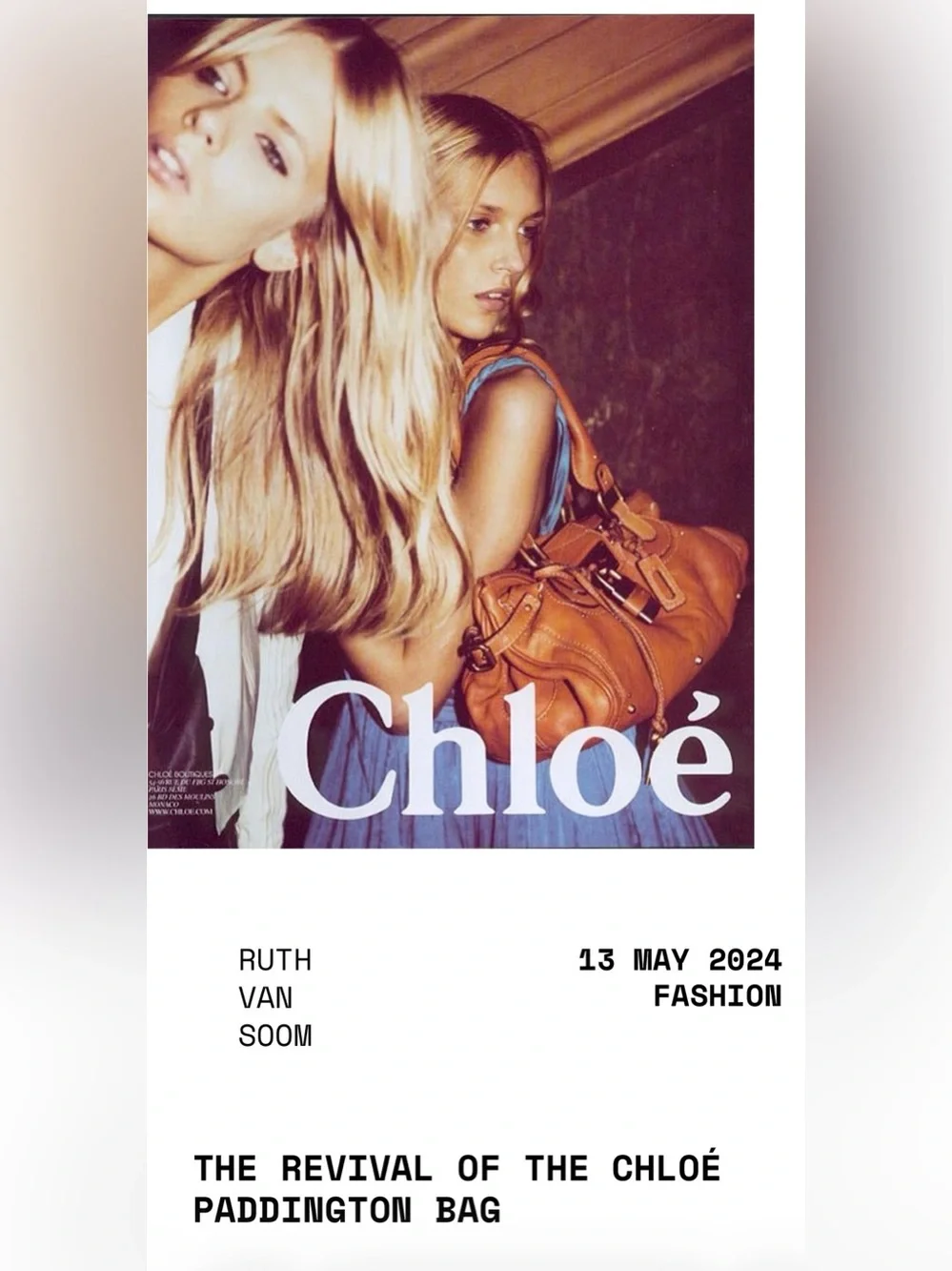 CHLOE PADDINGTON Leather Slouch Shoulder Bag (LOCK & KEY ) ICONIC Early 2000s 🤎 - Picture 15 of 16
